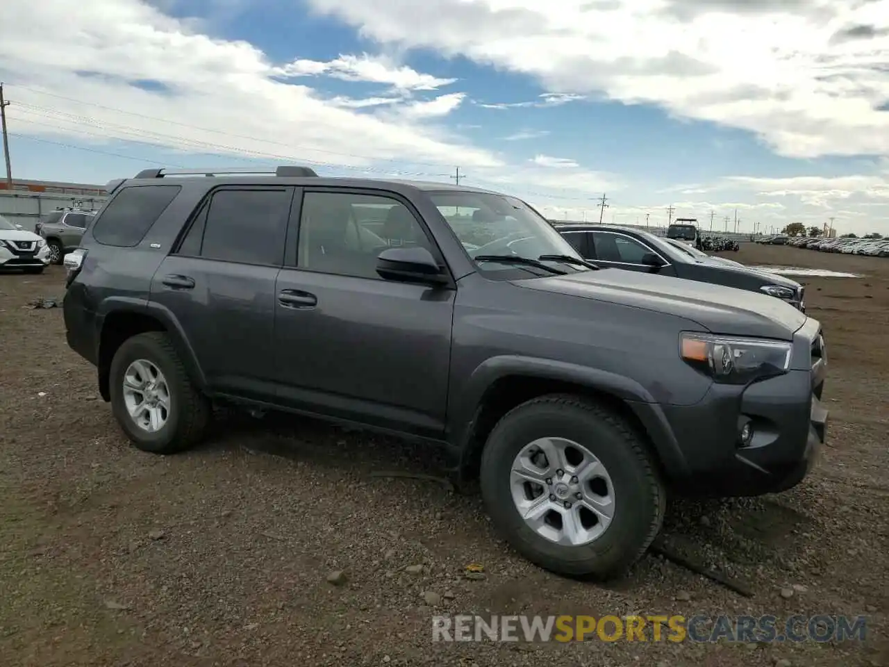 4 Фотография поврежденного автомобиля JTEEU5JR0N5257587 TOYOTA 4RUNNER 2022