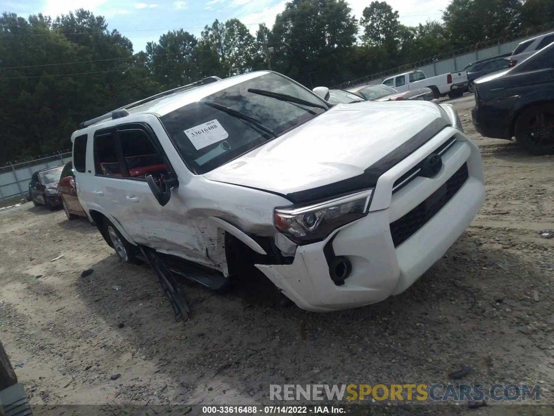 6 Photograph of a damaged car JTEEU5JR4N5253767 TOYOTA 4RUNNER 2022