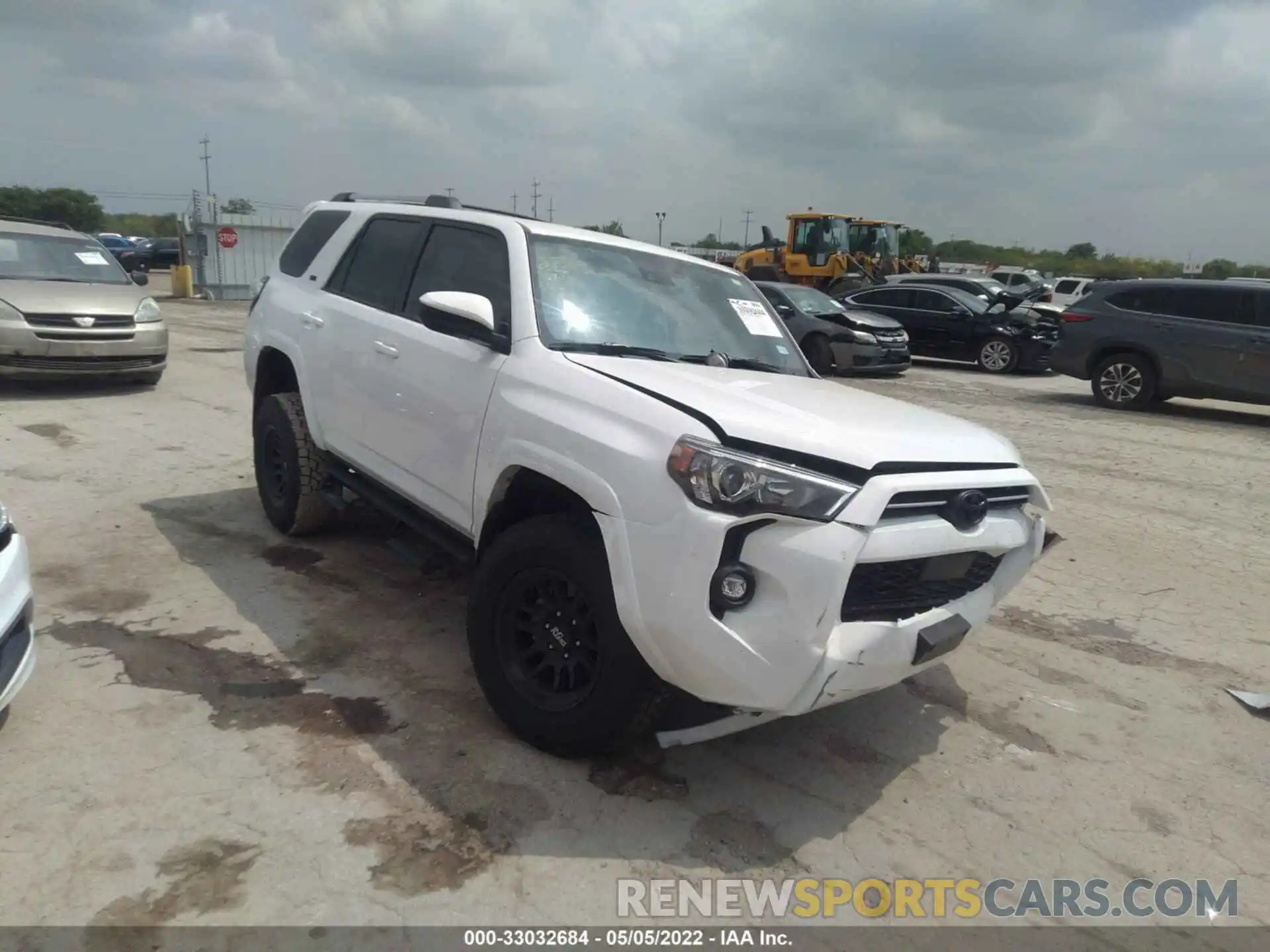 1 Photograph of a damaged car JTEEU5JR7N5254444 TOYOTA 4RUNNER 2022