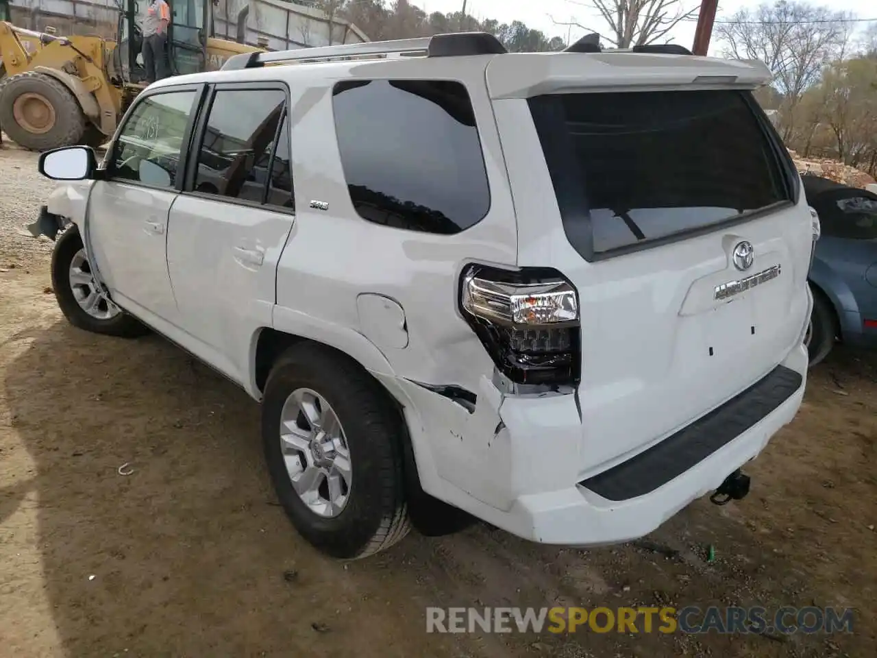 3 Photograph of a damaged car JTEEU5JR7N5254489 TOYOTA 4RUNNER 2022