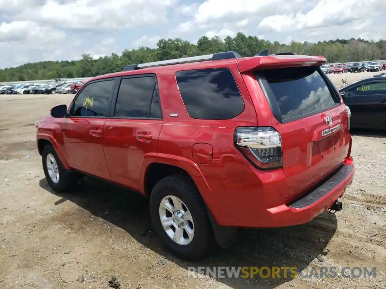 3 Photograph of a damaged car JTEEU5JR7N5256257 TOYOTA 4RUNNER 2022