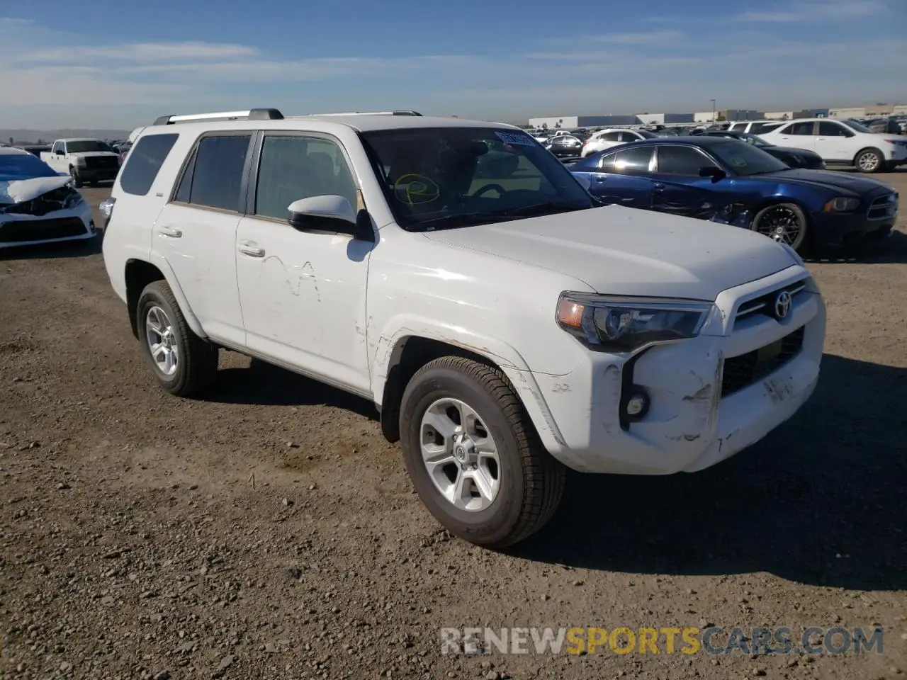 4 Фотография поврежденного автомобиля JTEEU5JR9N5266983 TOYOTA 4RUNNER 2022