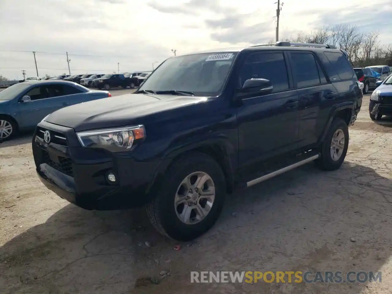 1 Photograph of a damaged car JTEFU5JR0N5259876 TOYOTA 4RUNNER 2022