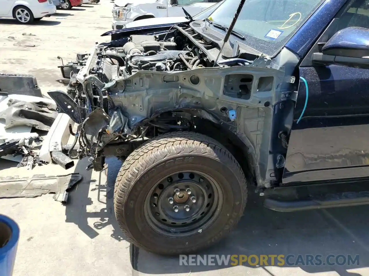 9 Photograph of a damaged car JTEFU5JR2N5264559 TOYOTA 4RUNNER 2022