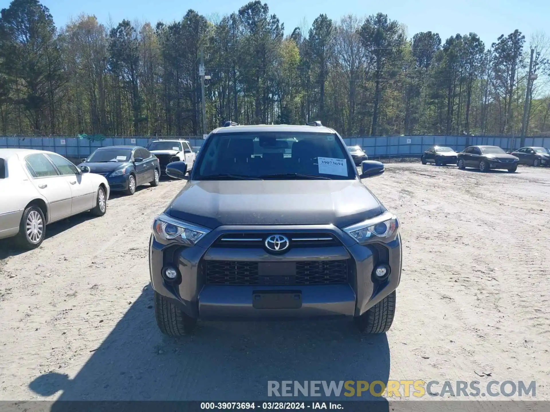 12 Photograph of a damaged car JTEFU5JR3N5268362 TOYOTA 4RUNNER 2022