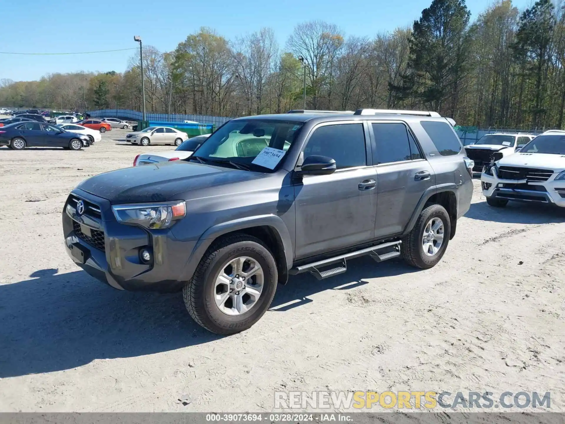 2 Photograph of a damaged car JTEFU5JR3N5268362 TOYOTA 4RUNNER 2022