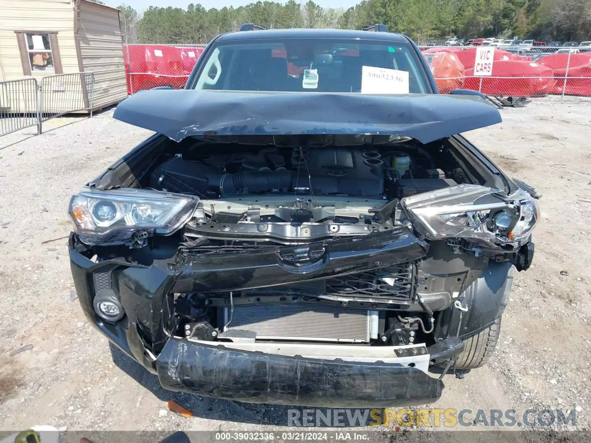 13 Photograph of a damaged car JTEFU5JR6N5267481 TOYOTA 4RUNNER 2022