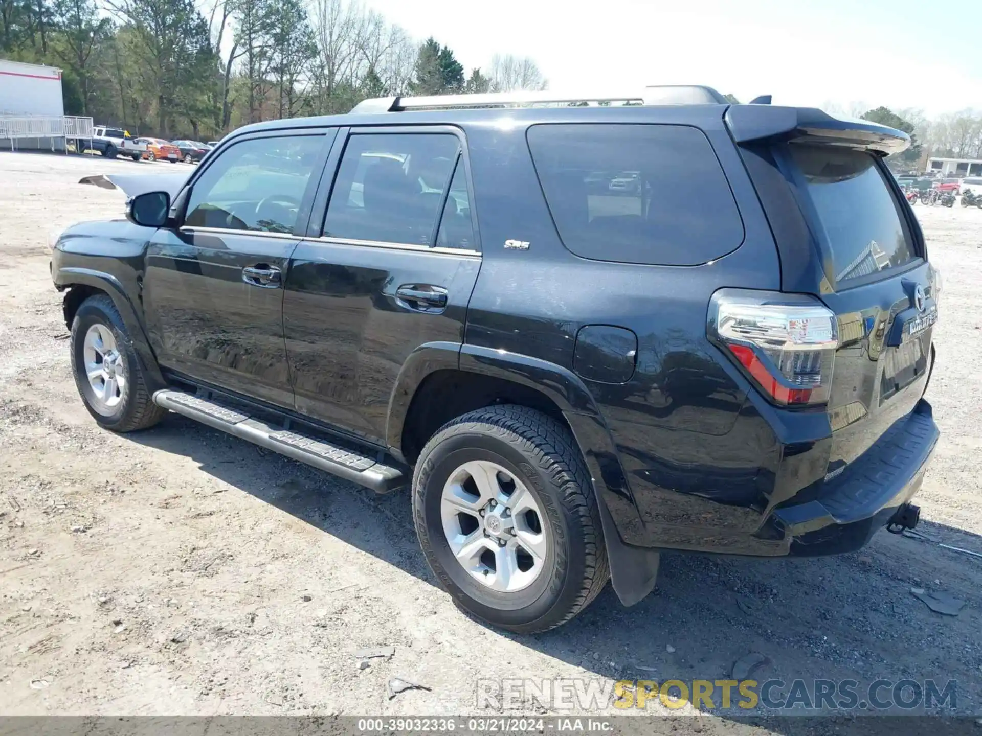 3 Photograph of a damaged car JTEFU5JR6N5267481 TOYOTA 4RUNNER 2022