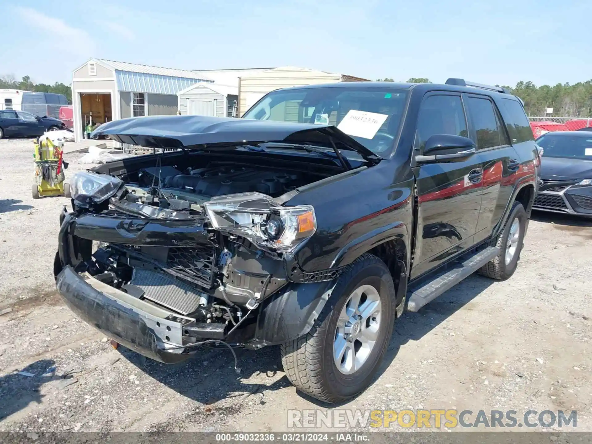 6 Photograph of a damaged car JTEFU5JR6N5267481 TOYOTA 4RUNNER 2022