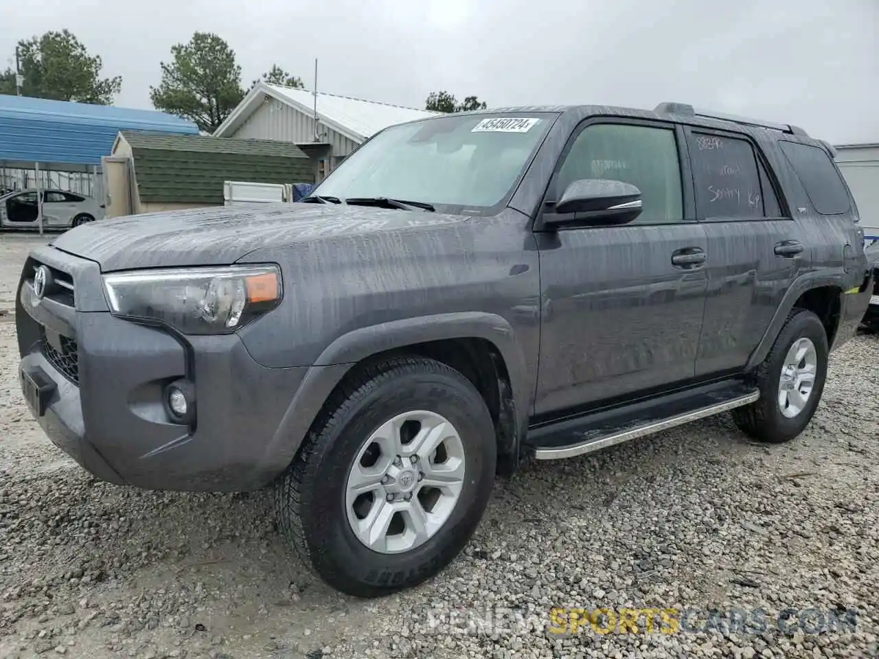 1 Photograph of a damaged car JTEFU5JR6N5269442 TOYOTA 4RUNNER 2022