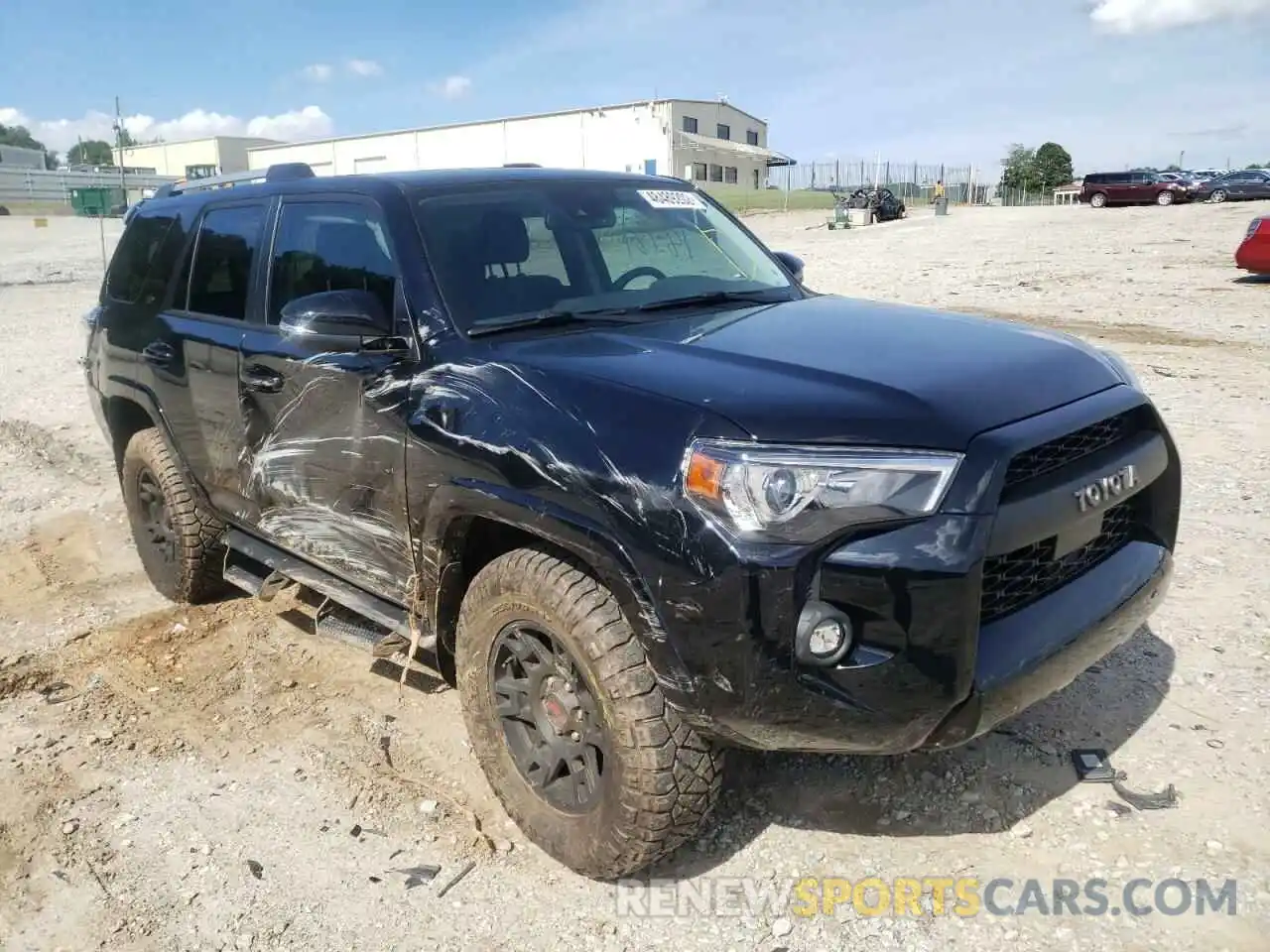 1 Photograph of a damaged car JTEFU5JR7N5252004 TOYOTA 4RUNNER 2022