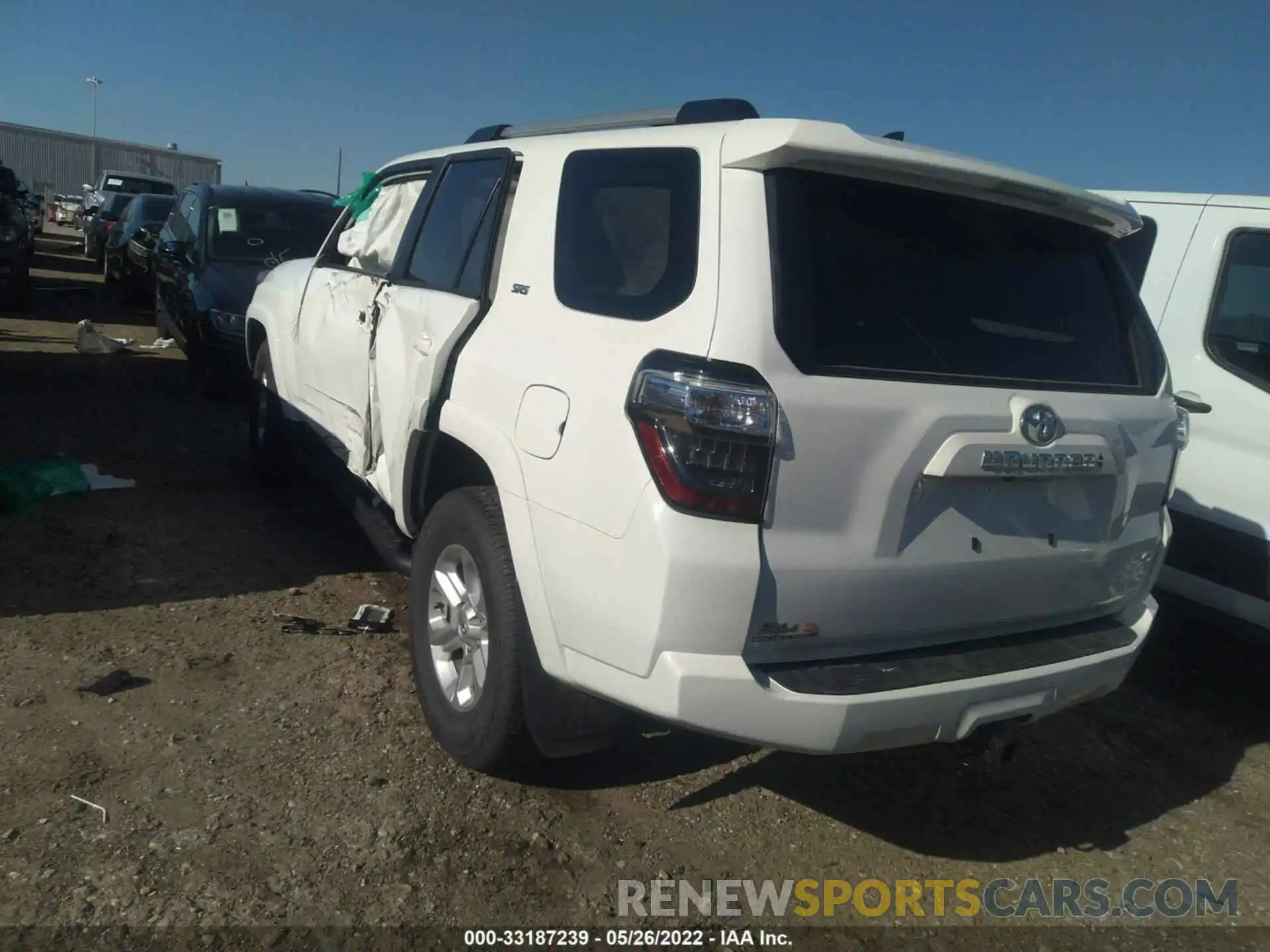 3 Фотография поврежденного автомобиля JTEFU5JR8N5262959 TOYOTA 4RUNNER 2022