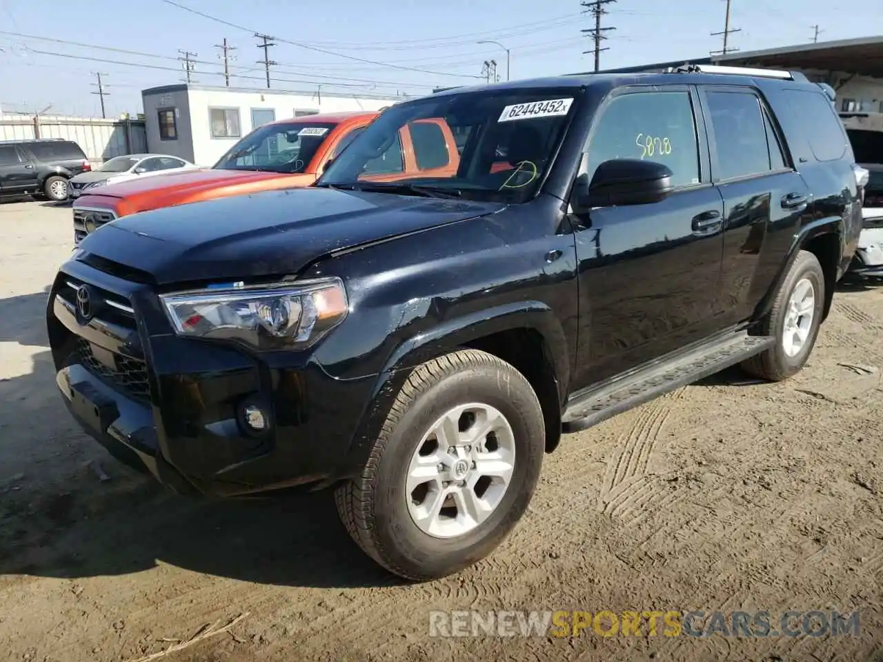 2 Фотография поврежденного автомобиля JTEFU5JR9N5266163 TOYOTA 4RUNNER 2022