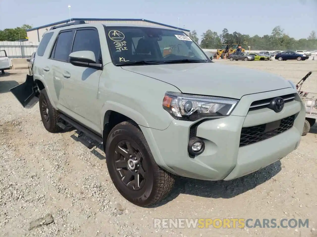 1 Photograph of a damaged car JTEGU5JR0N5260353 TOYOTA 4RUNNER 2022