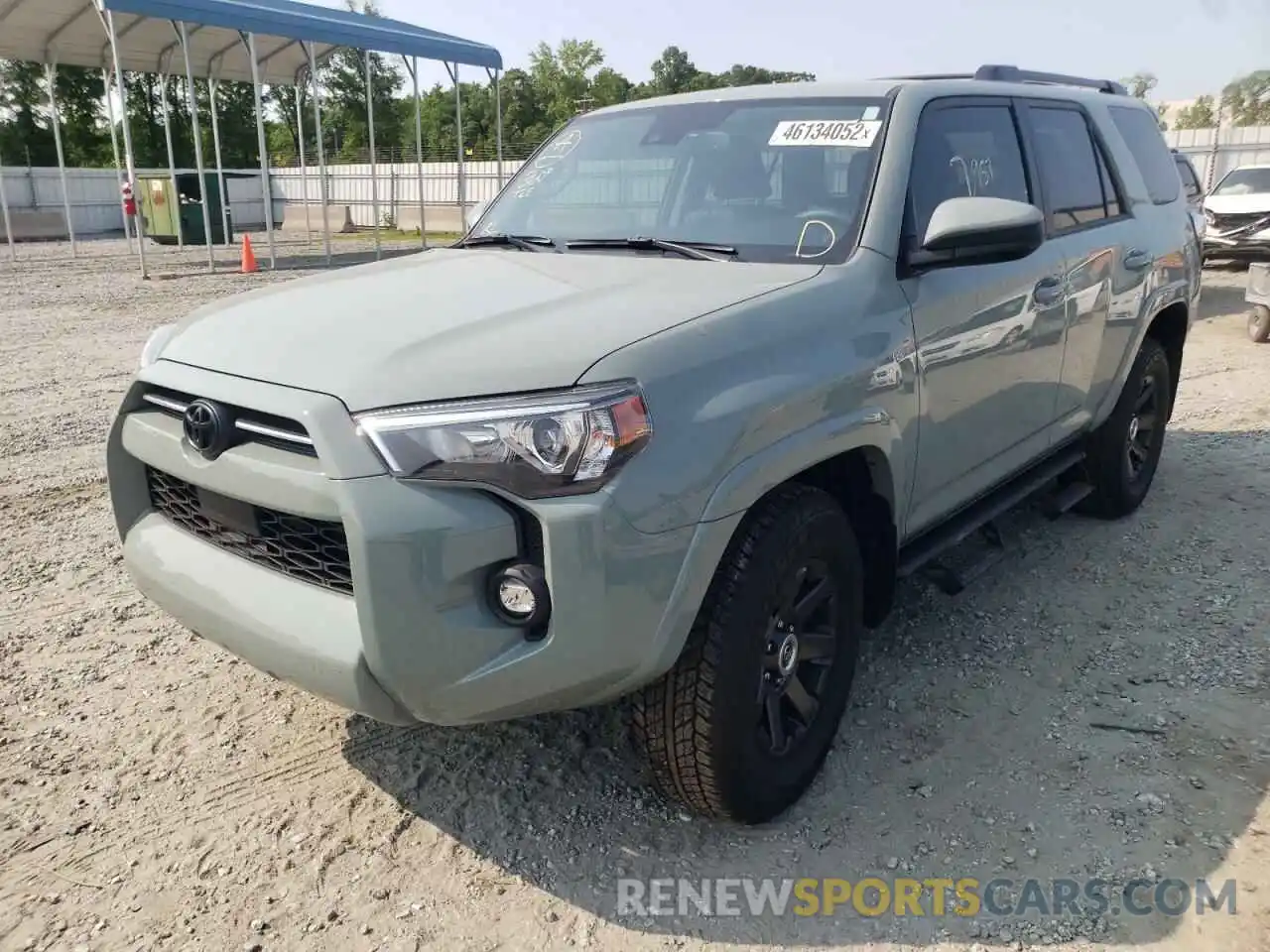 2 Photograph of a damaged car JTEGU5JR0N5260353 TOYOTA 4RUNNER 2022