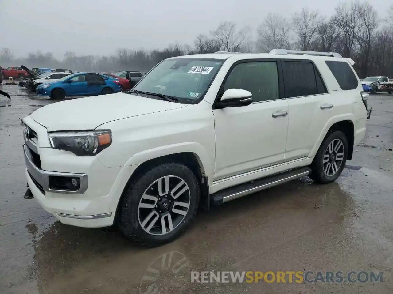 1 Photograph of a damaged car JTEKU5JR0N5990483 TOYOTA 4RUNNER 2022