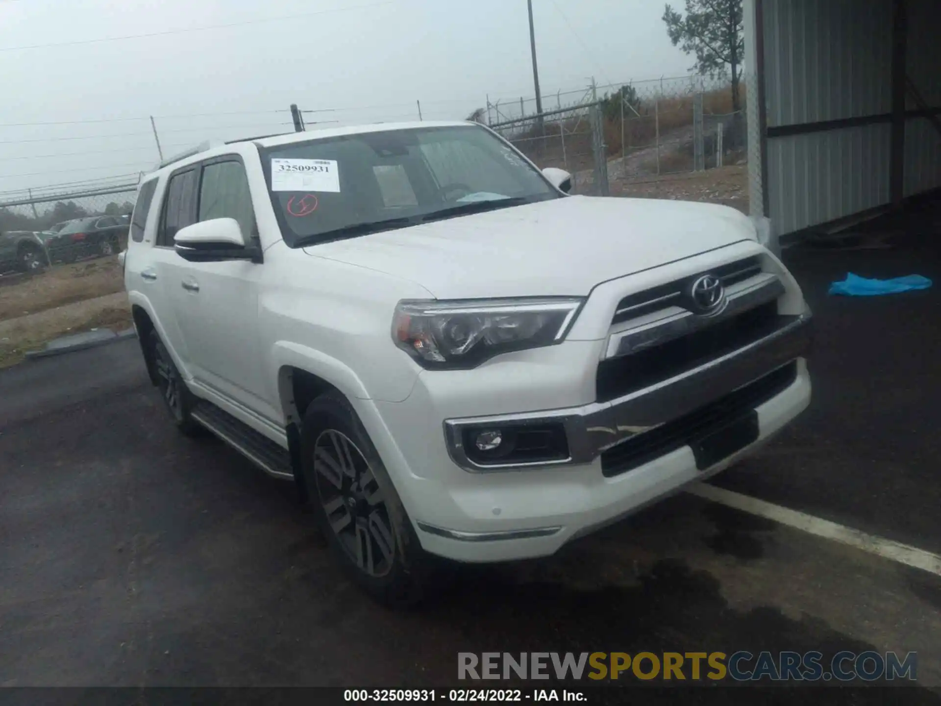 1 Фотография поврежденного автомобиля JTEKU5JR0N6014097 TOYOTA 4RUNNER 2022