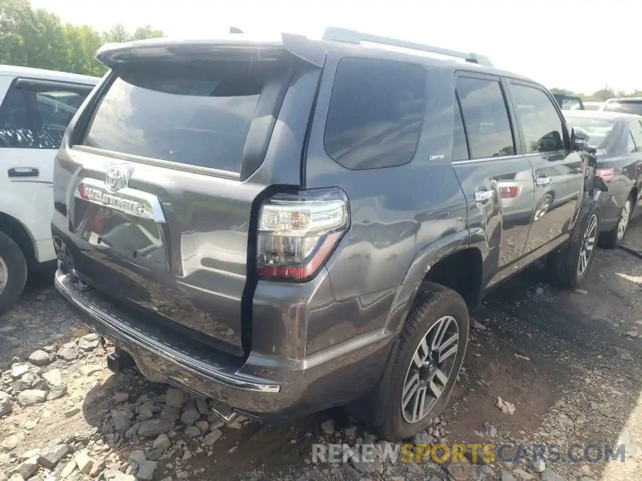 4 Фотография поврежденного автомобиля JTEKU5JR4N5971743 TOYOTA 4RUNNER 2022