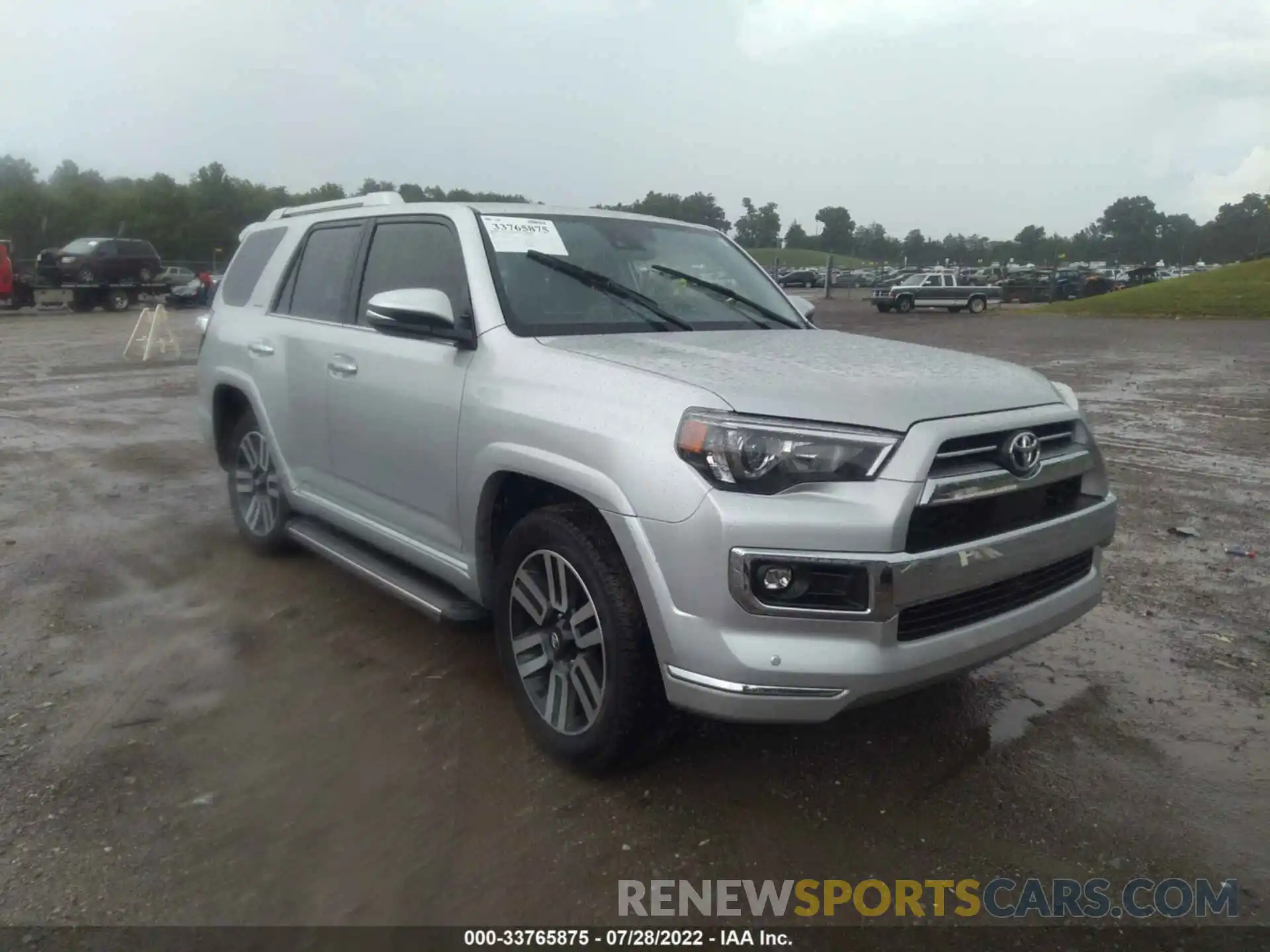 1 Photograph of a damaged car JTEKU5JR5N5991550 TOYOTA 4RUNNER 2022