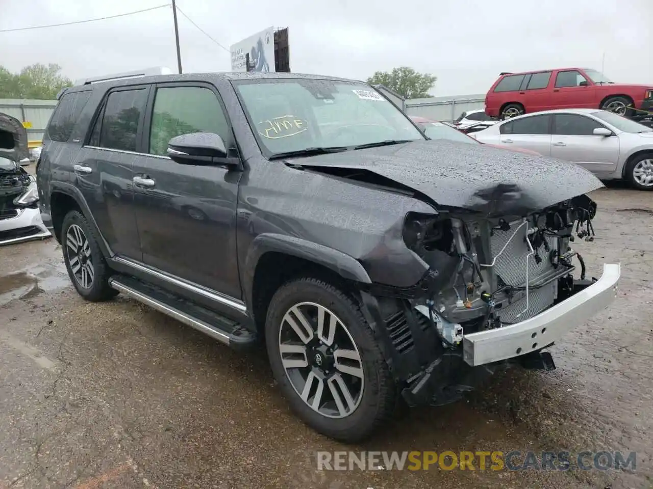 1 Photograph of a damaged car JTEKU5JR5N6028805 TOYOTA 4RUNNER 2022