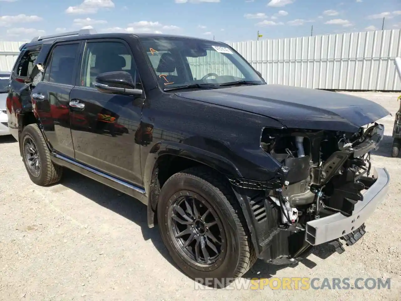 1 Photograph of a damaged car JTEKU5JR5N6049413 TOYOTA 4RUNNER 2022