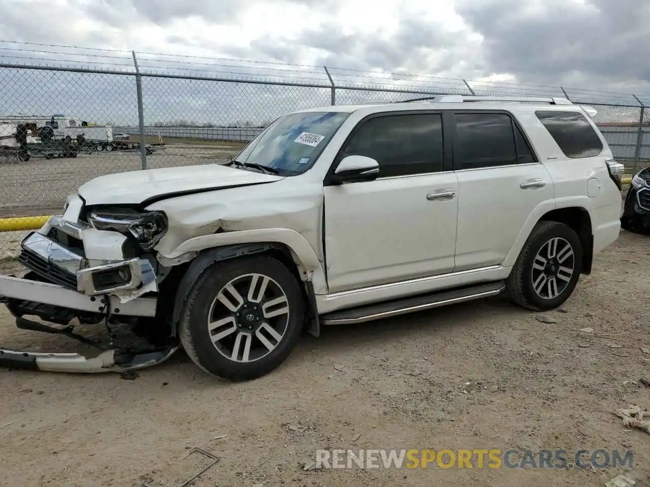 1 Photograph of a damaged car JTEKU5JR6N6019515 TOYOTA 4RUNNER 2022