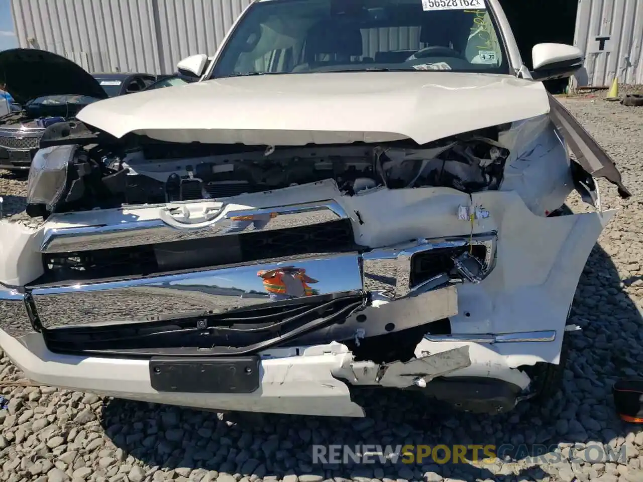 9 Photograph of a damaged car JTEKU5JR6N6034712 TOYOTA 4RUNNER 2022