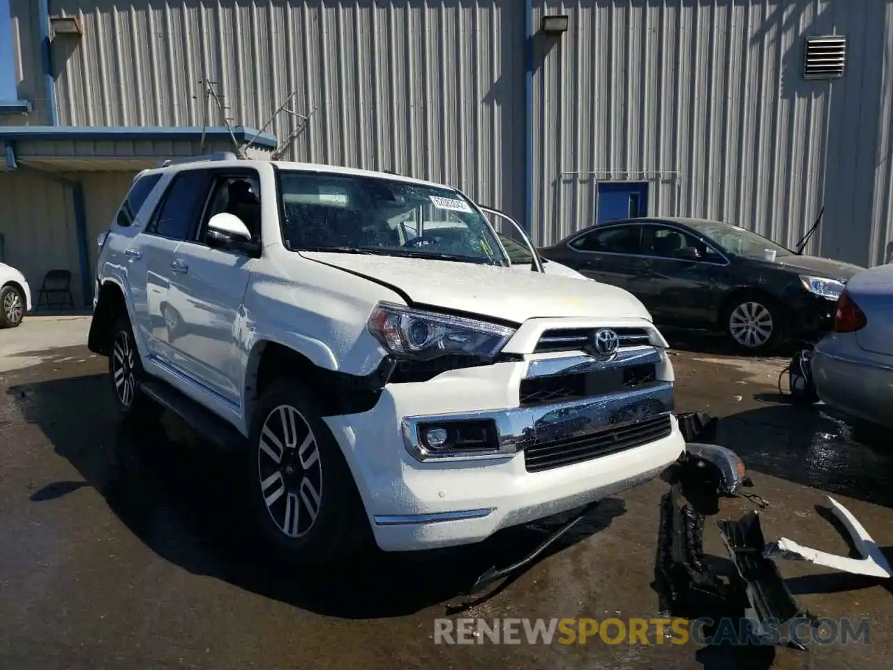 1 Photograph of a damaged car JTEKU5JR7N6011360 TOYOTA 4RUNNER 2022