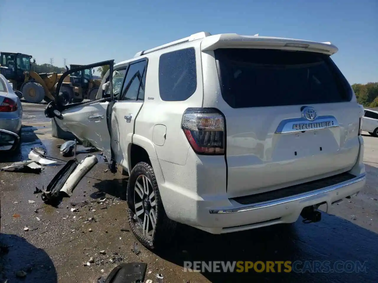 3 Photograph of a damaged car JTEKU5JR7N6011360 TOYOTA 4RUNNER 2022