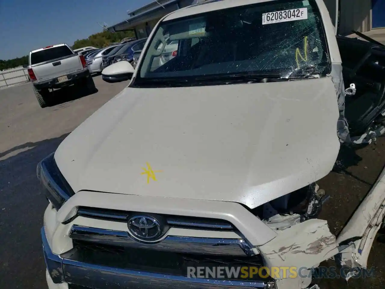 7 Photograph of a damaged car JTEKU5JR7N6011360 TOYOTA 4RUNNER 2022