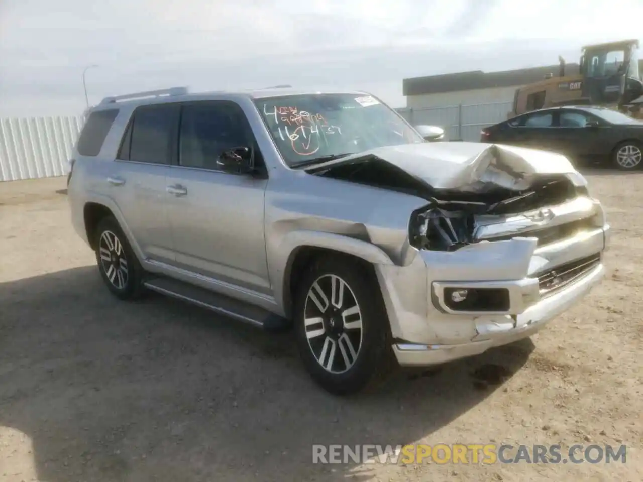 1 Photograph of a damaged car JTEKU5JR8N5992479 TOYOTA 4RUNNER 2022