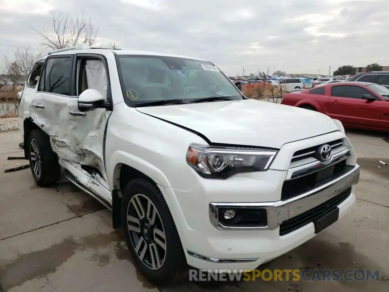 1 Photograph of a damaged car JTEKU5JR9N6016771 TOYOTA 4RUNNER 2022