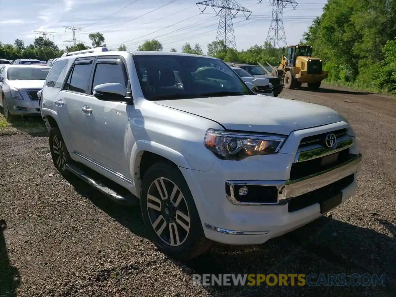 1 Photograph of a damaged car JTEKU5JR9N6018049 TOYOTA 4RUNNER 2022