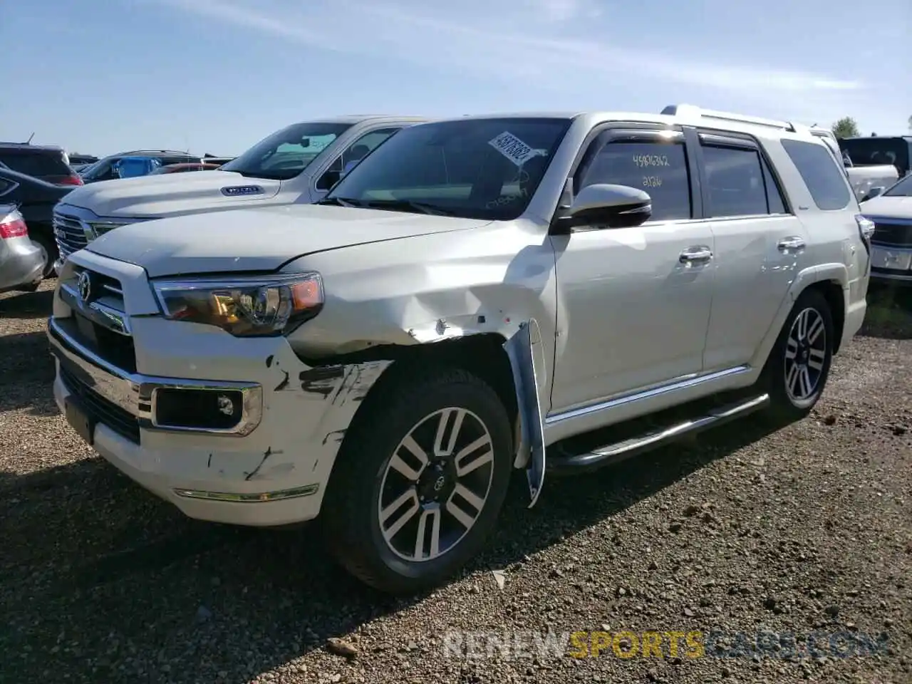 2 Photograph of a damaged car JTEKU5JR9N6018049 TOYOTA 4RUNNER 2022