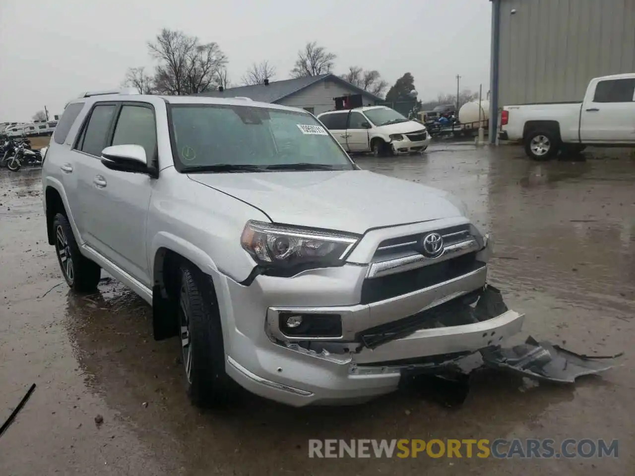 1 Photograph of a damaged car JTEKU5JRXN5978096 TOYOTA 4RUNNER 2022