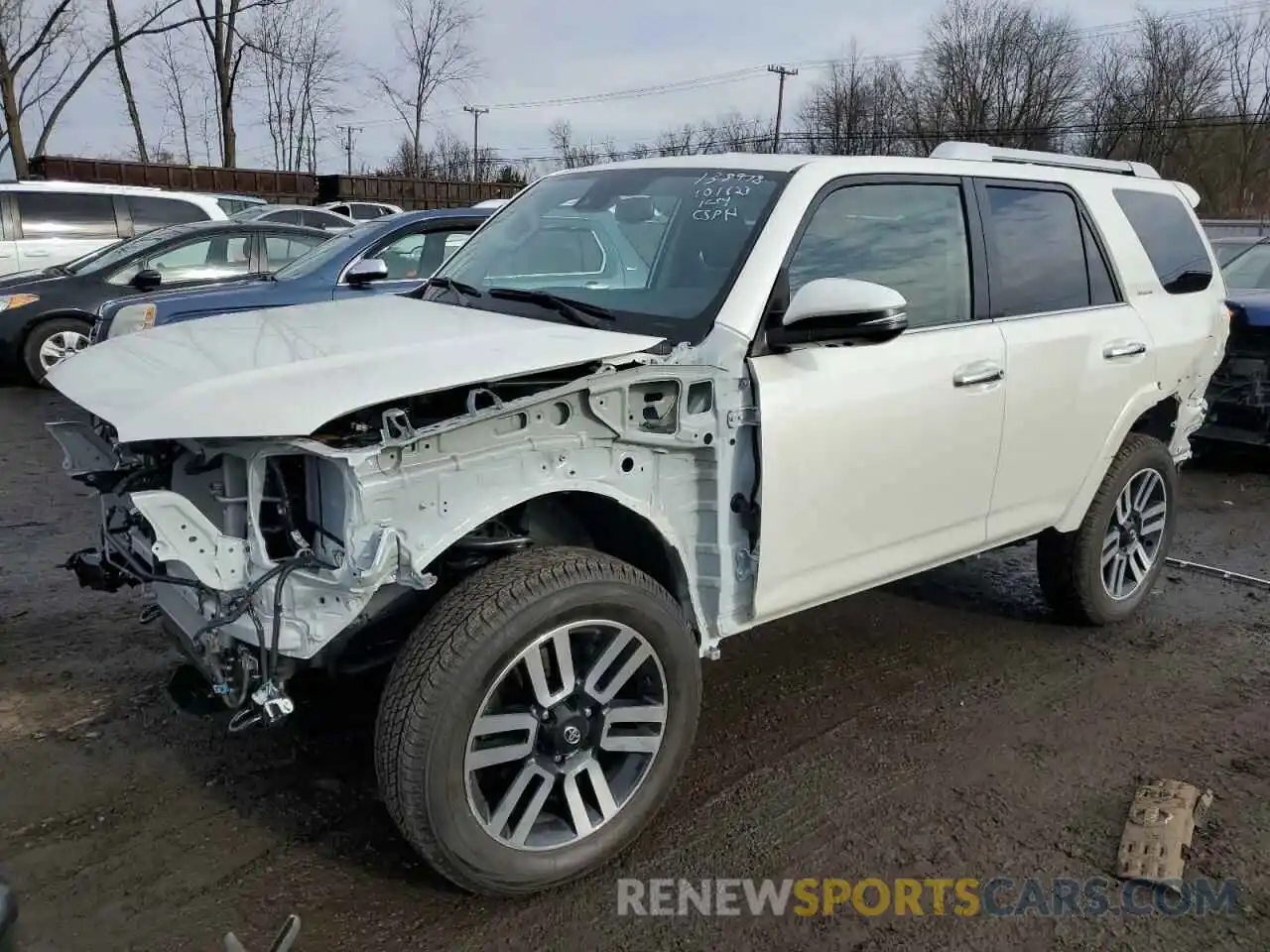 1 Photograph of a damaged car JTEKU5JRXN6081273 TOYOTA 4RUNNER 2022