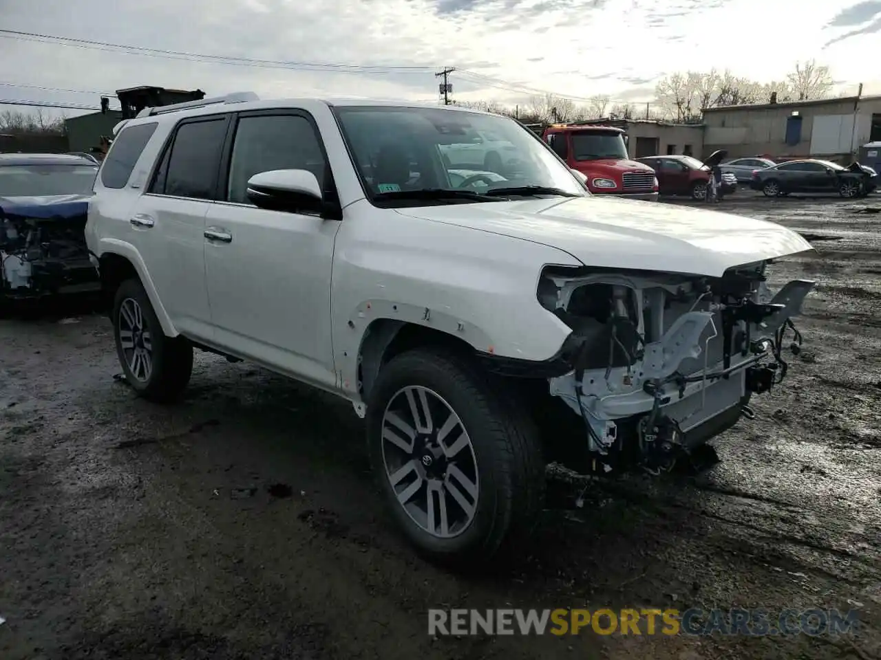 4 Photograph of a damaged car JTEKU5JRXN6081273 TOYOTA 4RUNNER 2022