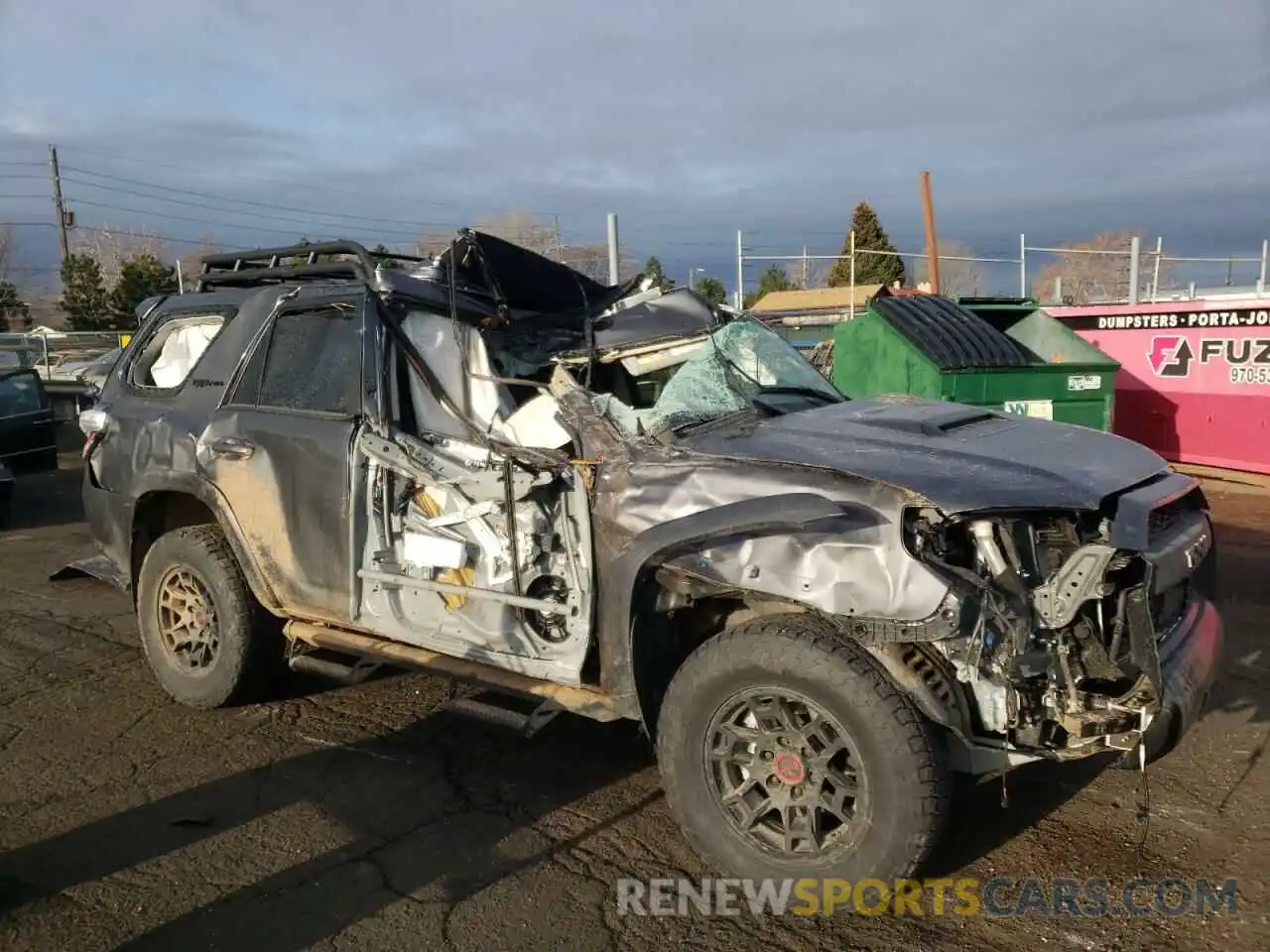 9 Photograph of a damaged car JTELU5JR1N6016140 TOYOTA 4RUNNER 2022