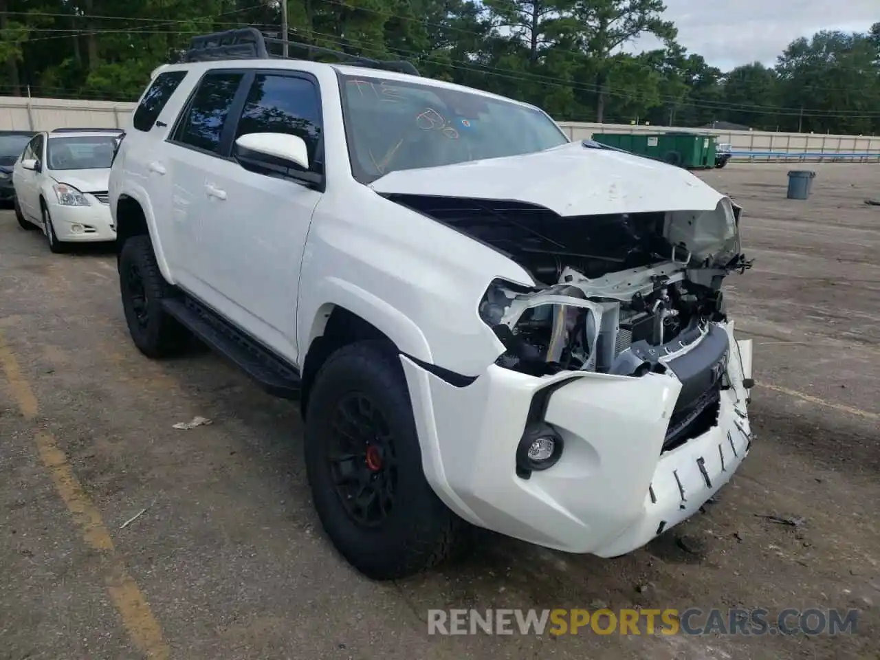 1 Photograph of a damaged car JTELU5JR3N6063380 TOYOTA 4RUNNER 2022