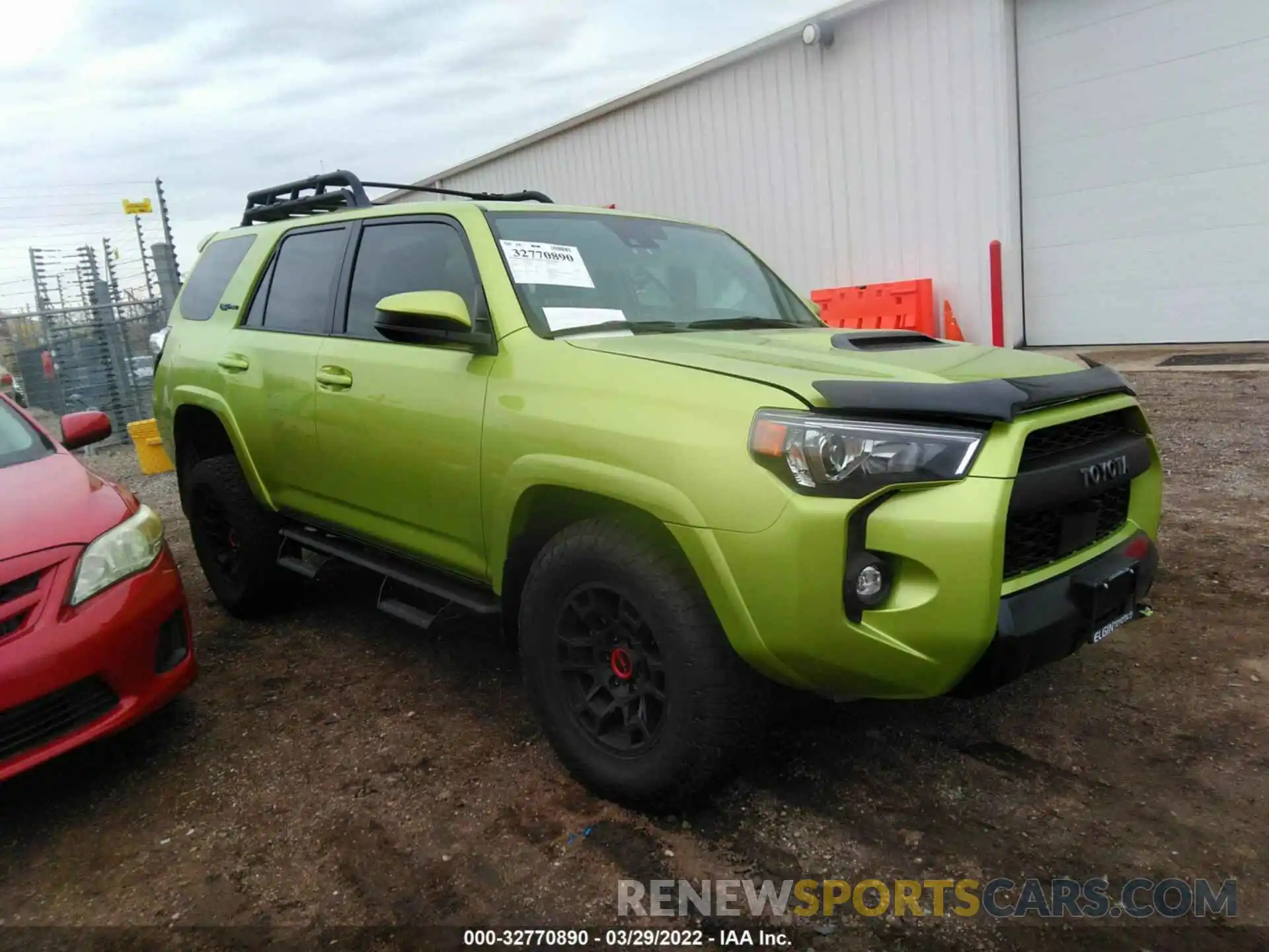 1 Photograph of a damaged car JTELU5JR4N5994069 TOYOTA 4RUNNER 2022