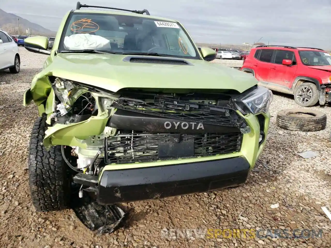 9 Photograph of a damaged car JTELU5JR6N5976205 TOYOTA 4RUNNER 2022