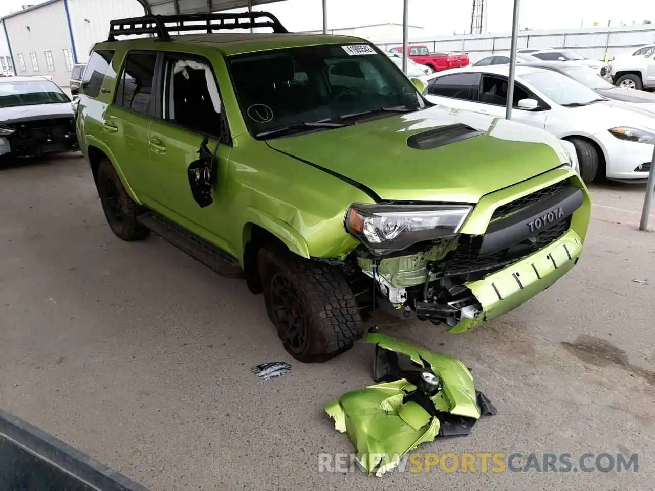 1 Photograph of a damaged car JTELU5JR7N5999721 TOYOTA 4RUNNER 2022