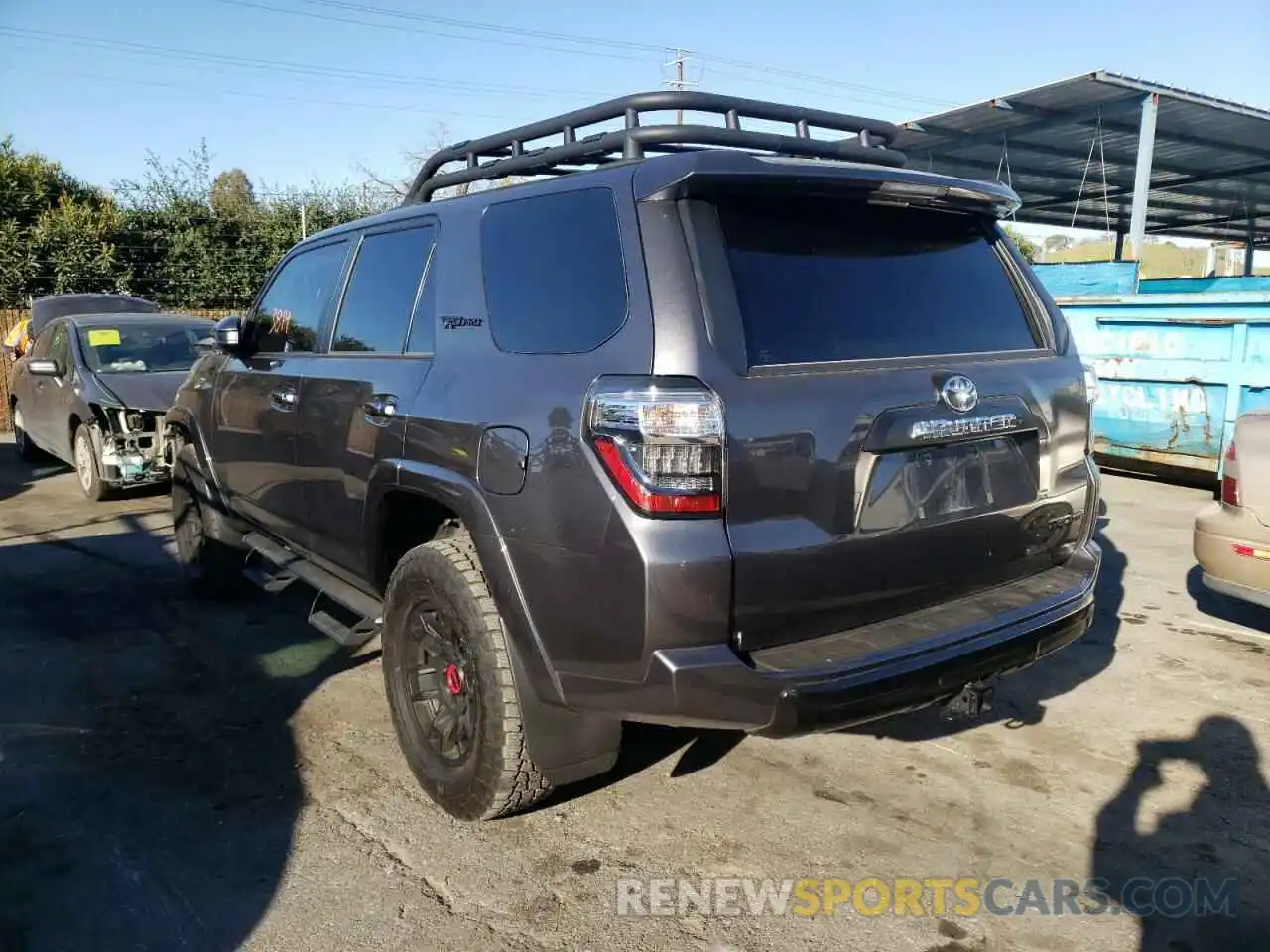 3 Фотография поврежденного автомобиля JTELU5JR7N6002016 TOYOTA 4RUNNER 2022