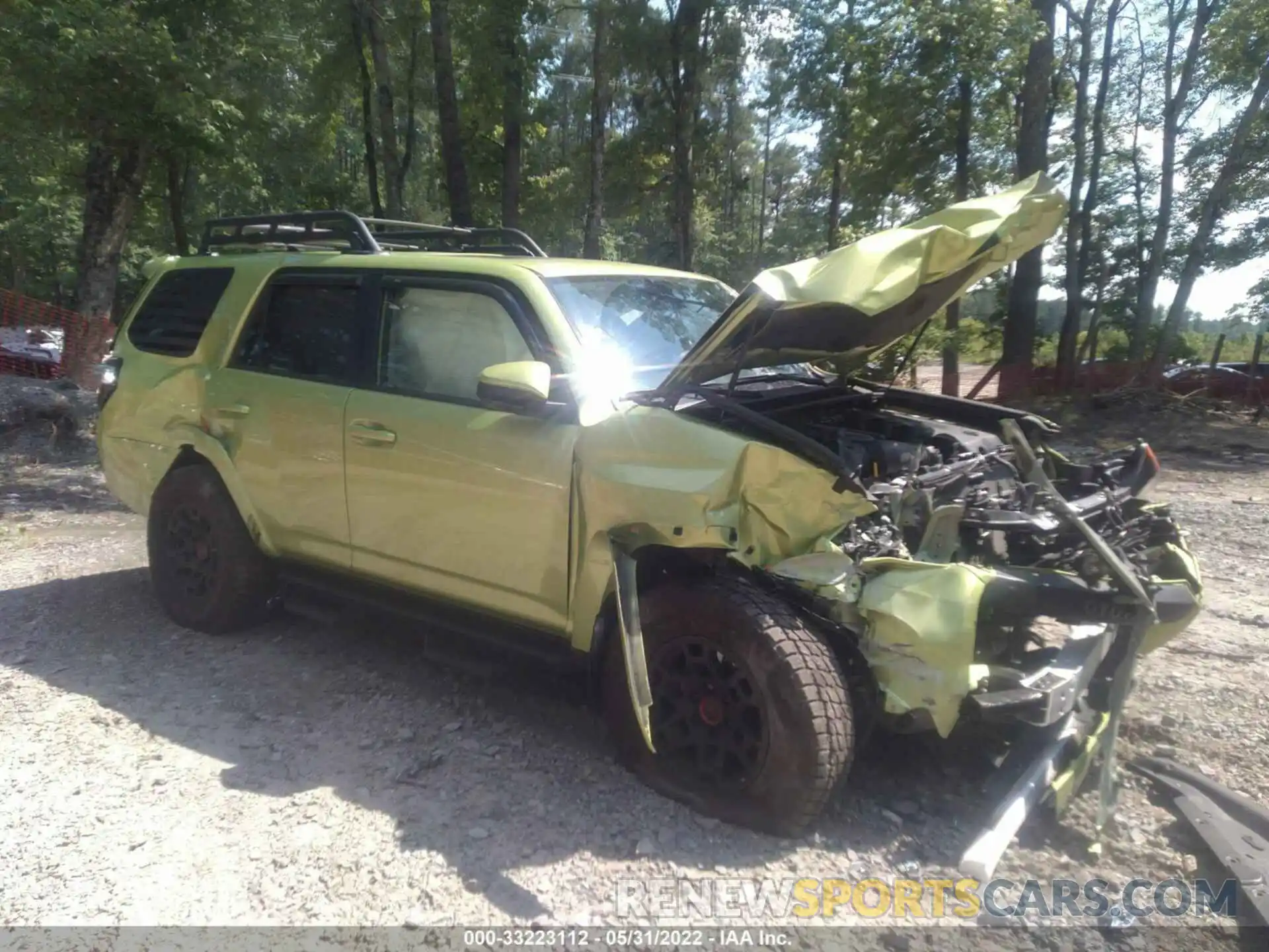 1 Photograph of a damaged car JTELU5JR8N6018712 TOYOTA 4RUNNER 2022