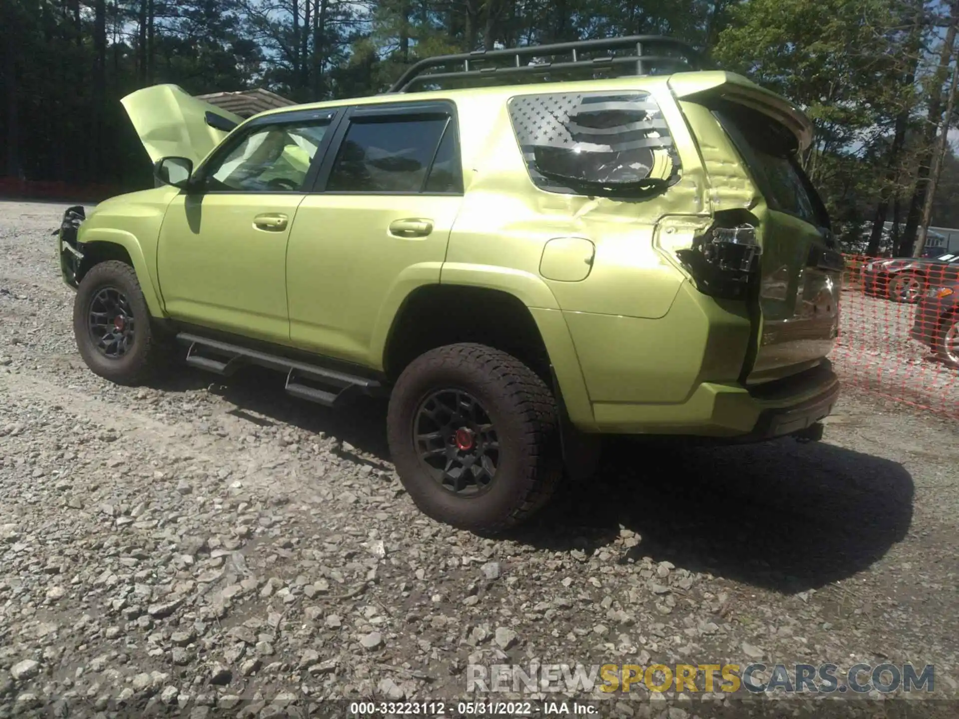 3 Photograph of a damaged car JTELU5JR8N6018712 TOYOTA 4RUNNER 2022