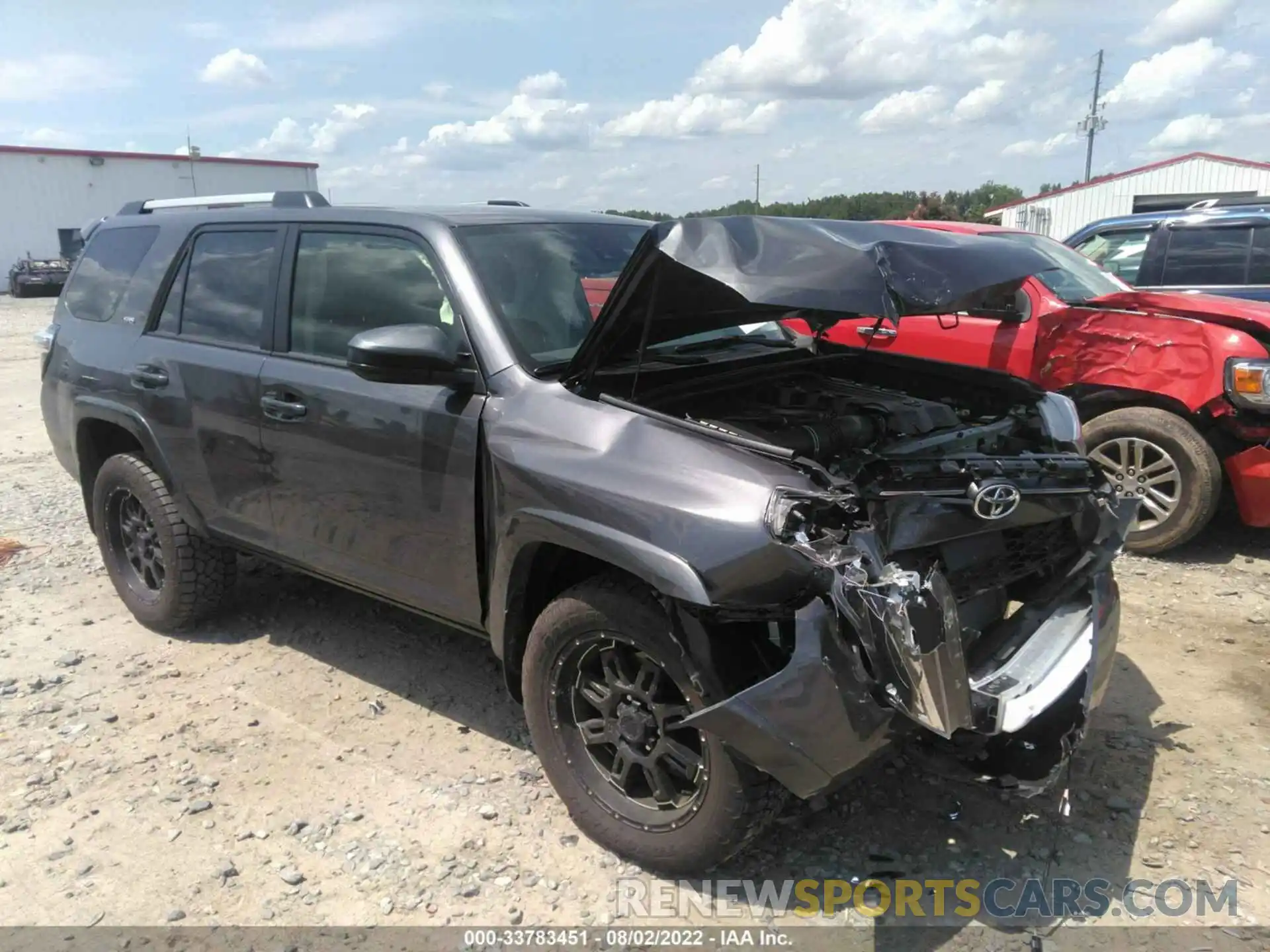 1 Фотография поврежденного автомобиля JTEMU5JR0N5990735 TOYOTA 4RUNNER 2022