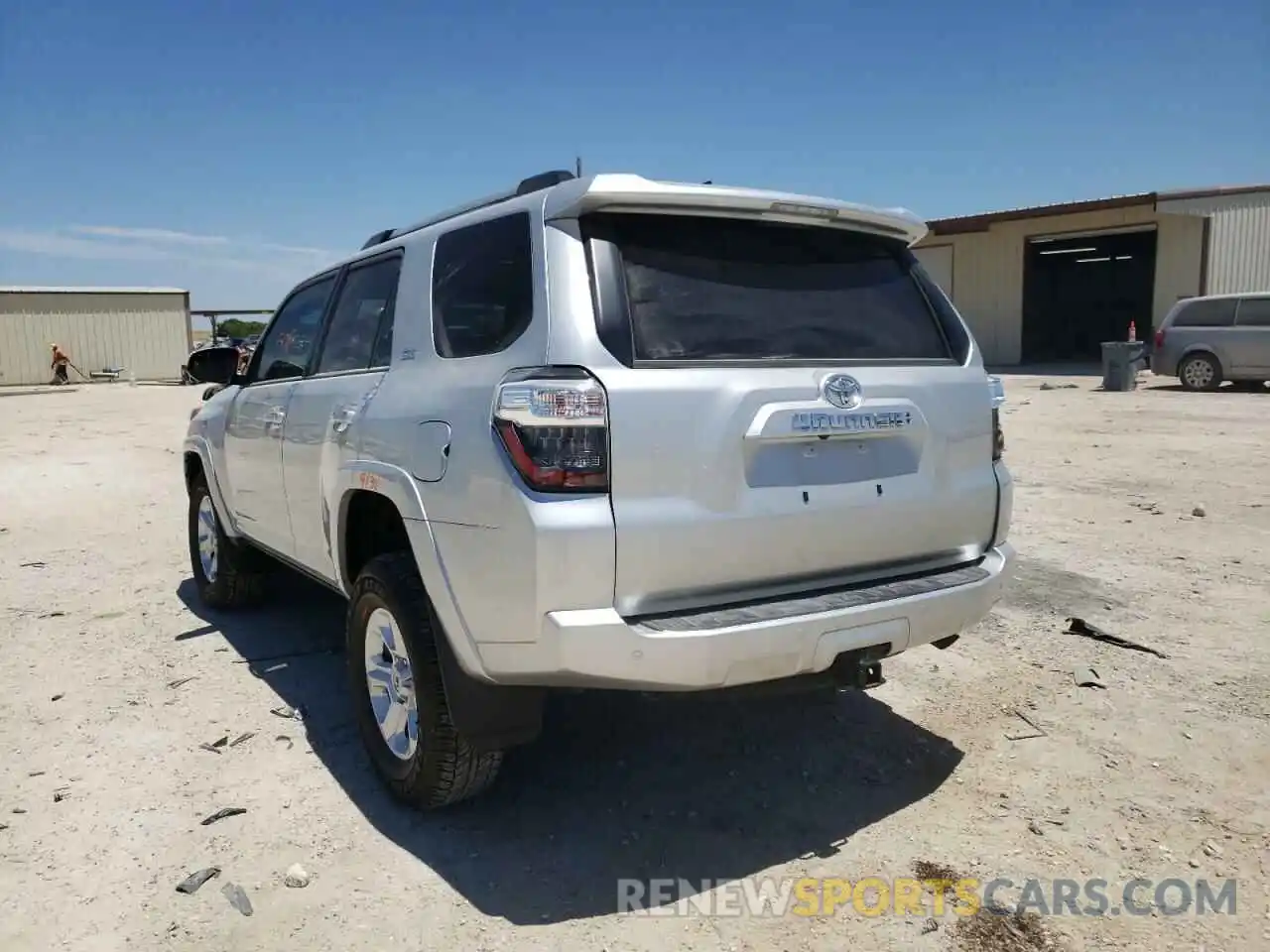 3 Photograph of a damaged car JTEMU5JR1N5972910 TOYOTA 4RUNNER 2022