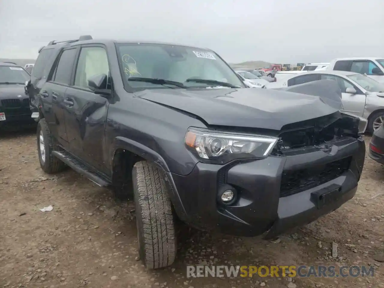 1 Photograph of a damaged car JTEMU5JR6N6001640 TOYOTA 4RUNNER 2022