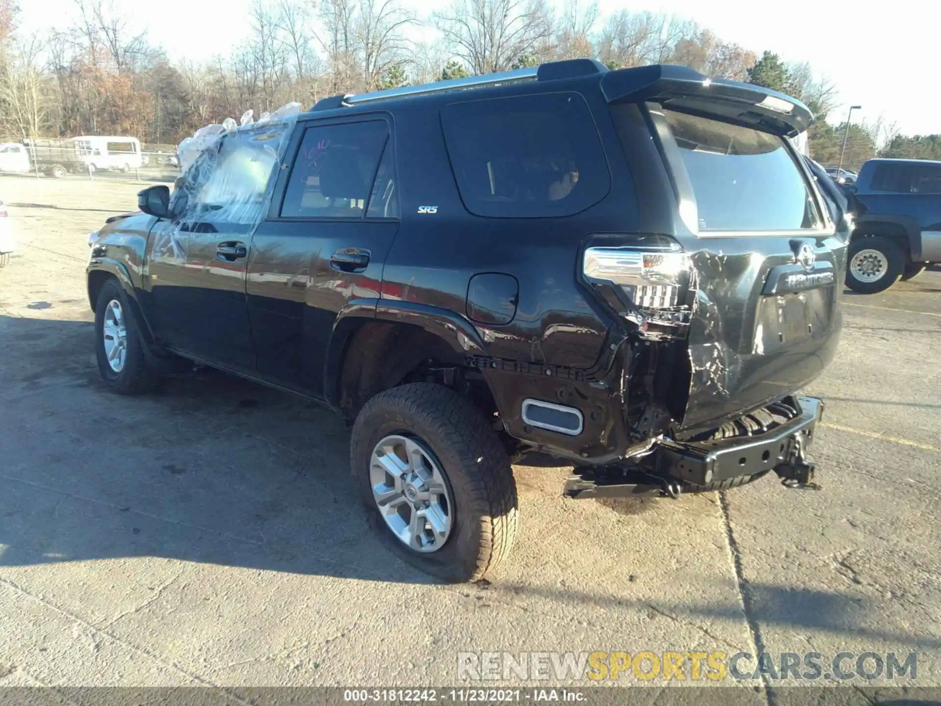 3 Photograph of a damaged car JTEMU5JR9N5977367 TOYOTA 4RUNNER 2022