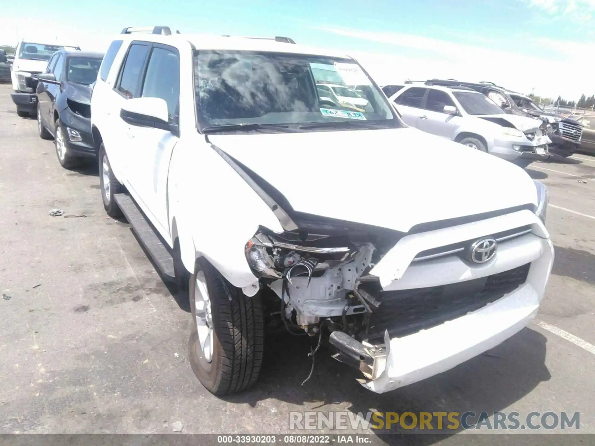 6 Photograph of a damaged car JTEMU5JR9N6003124 TOYOTA 4RUNNER 2022